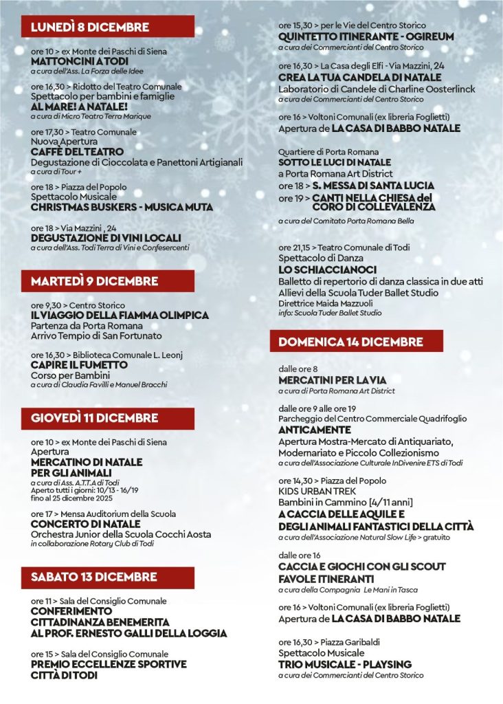 Natale a Todi 2025