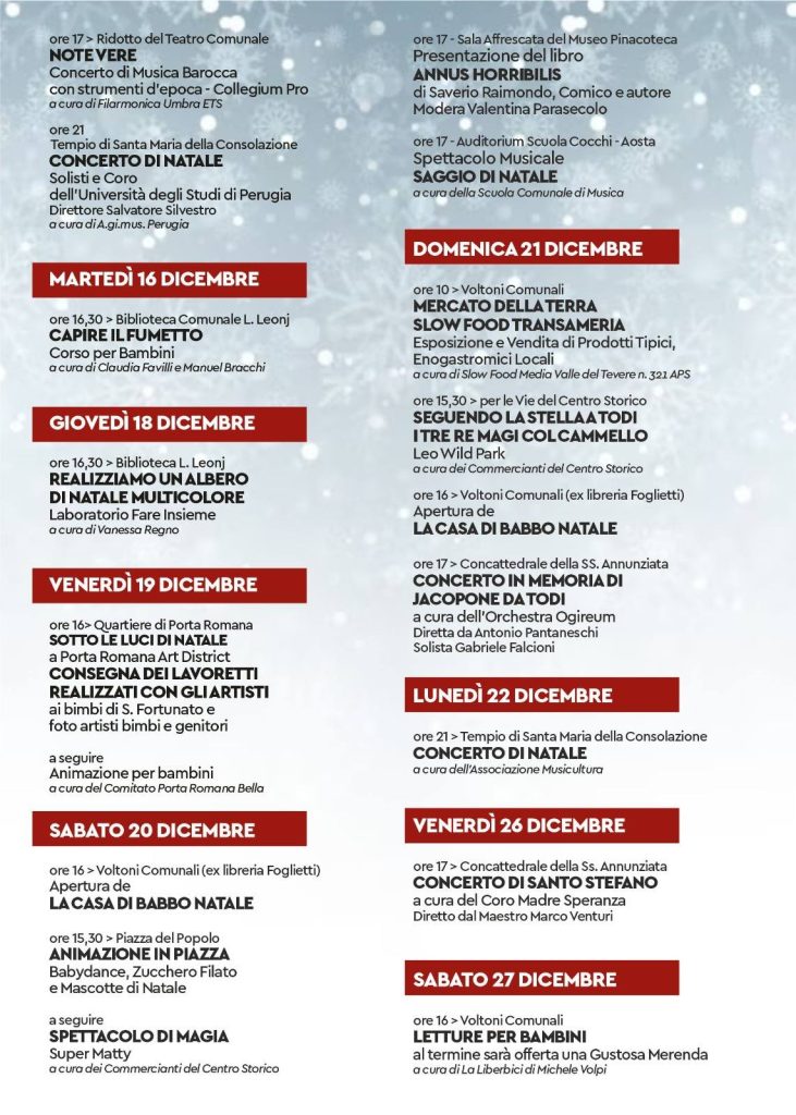 Capodanno a Todi 2025